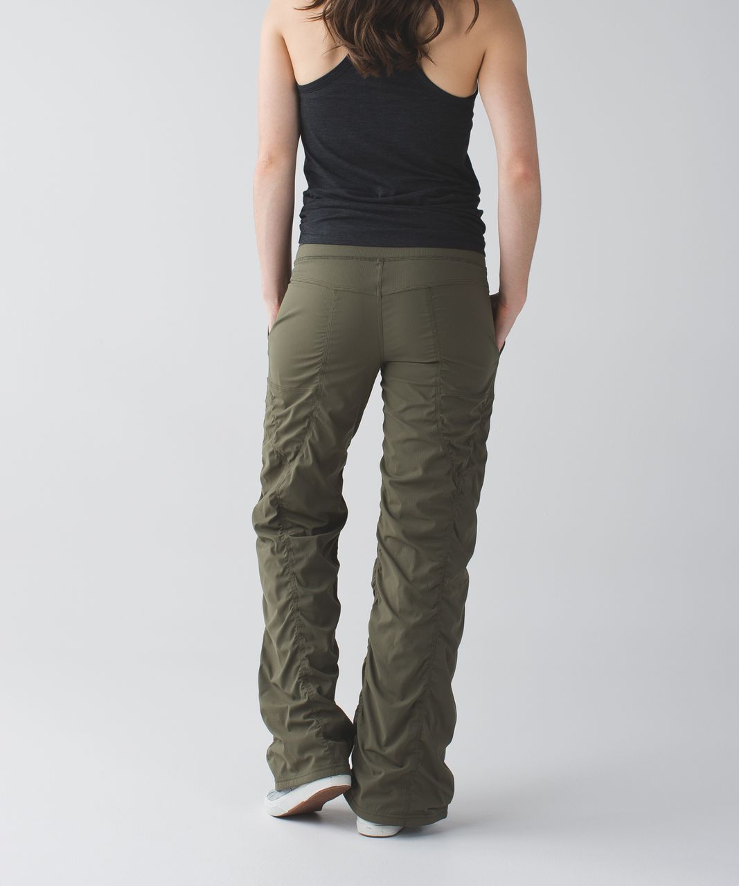 Lululemon Street To Studio Pant II *Unlined 28 - Fatigue Green - lulu  fanatics