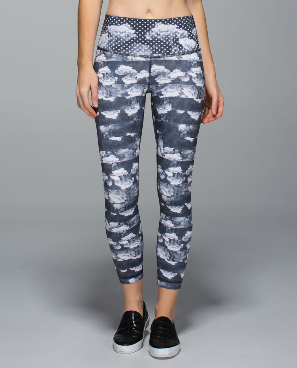 Lululemon High Times Pant - Cyber Stripe White Silver Fox - lulu fanatics