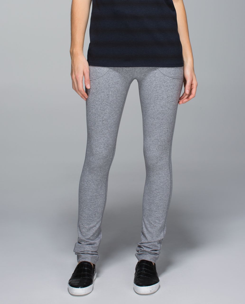 Lululemon Skinny Will Pant *Full-On Luon - Heathered Slate