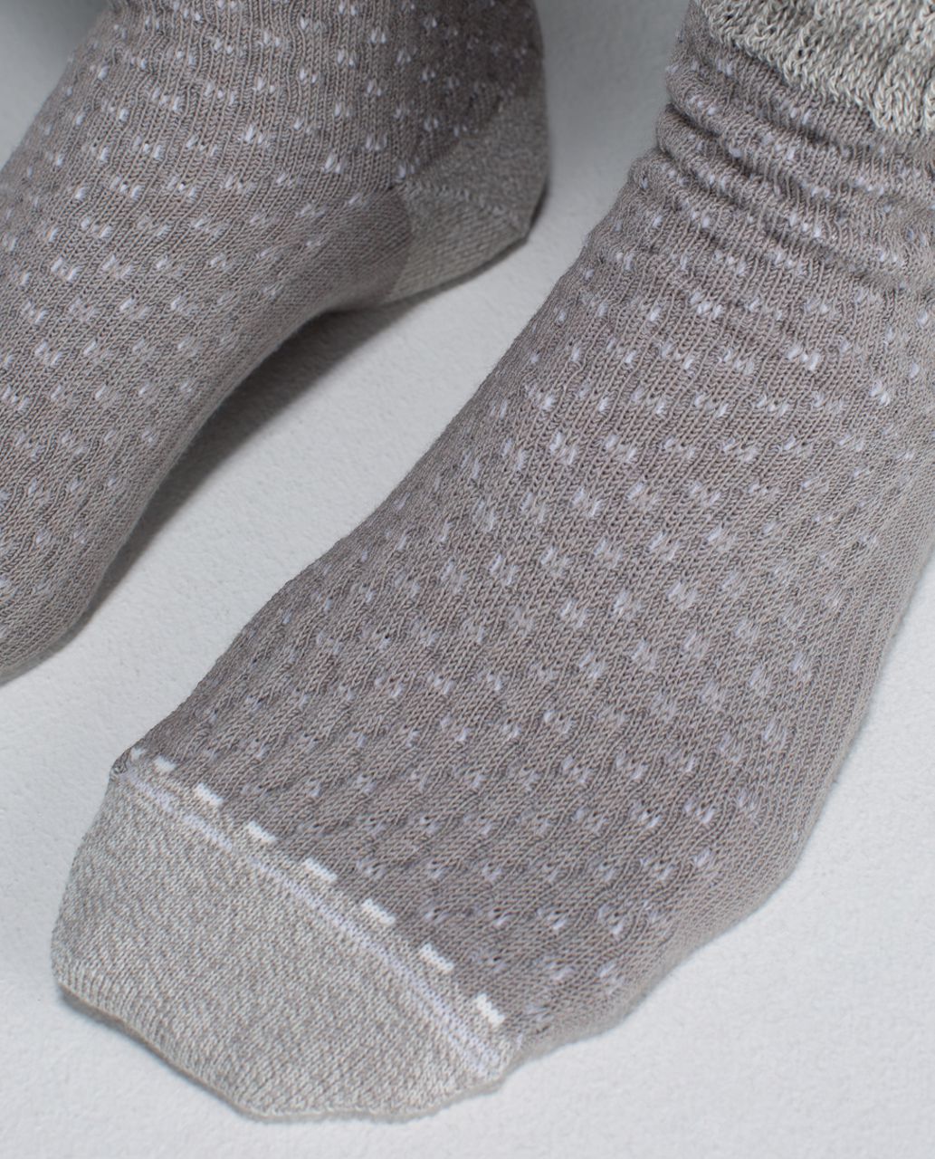 Lululemon Savasana Sock - 2x2 Twisted Storm Grey