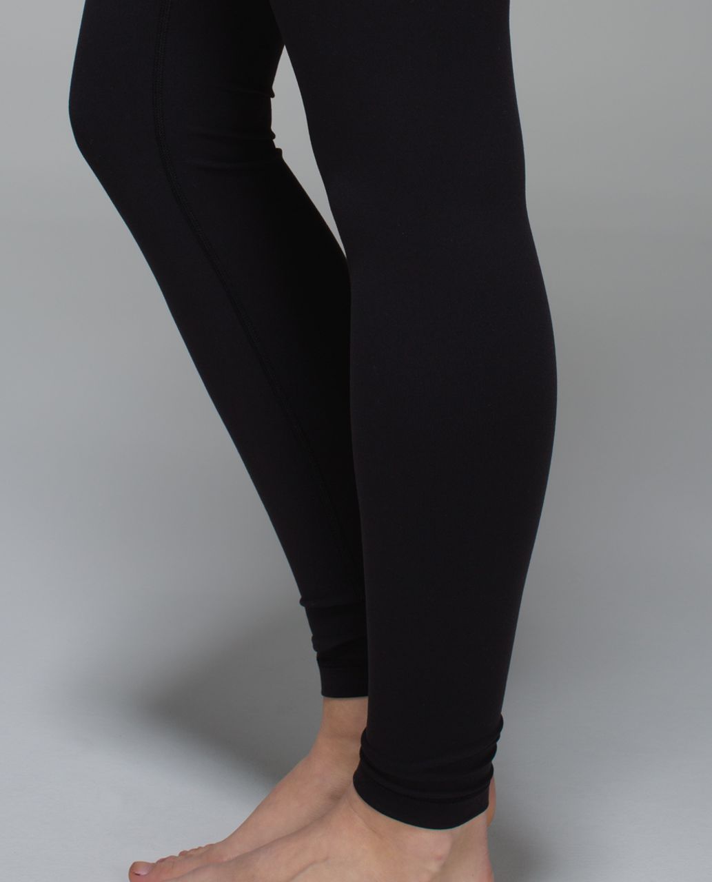 Lululemon Wunder Under Pant *Full-On Luon - Black /  Ultra Violet