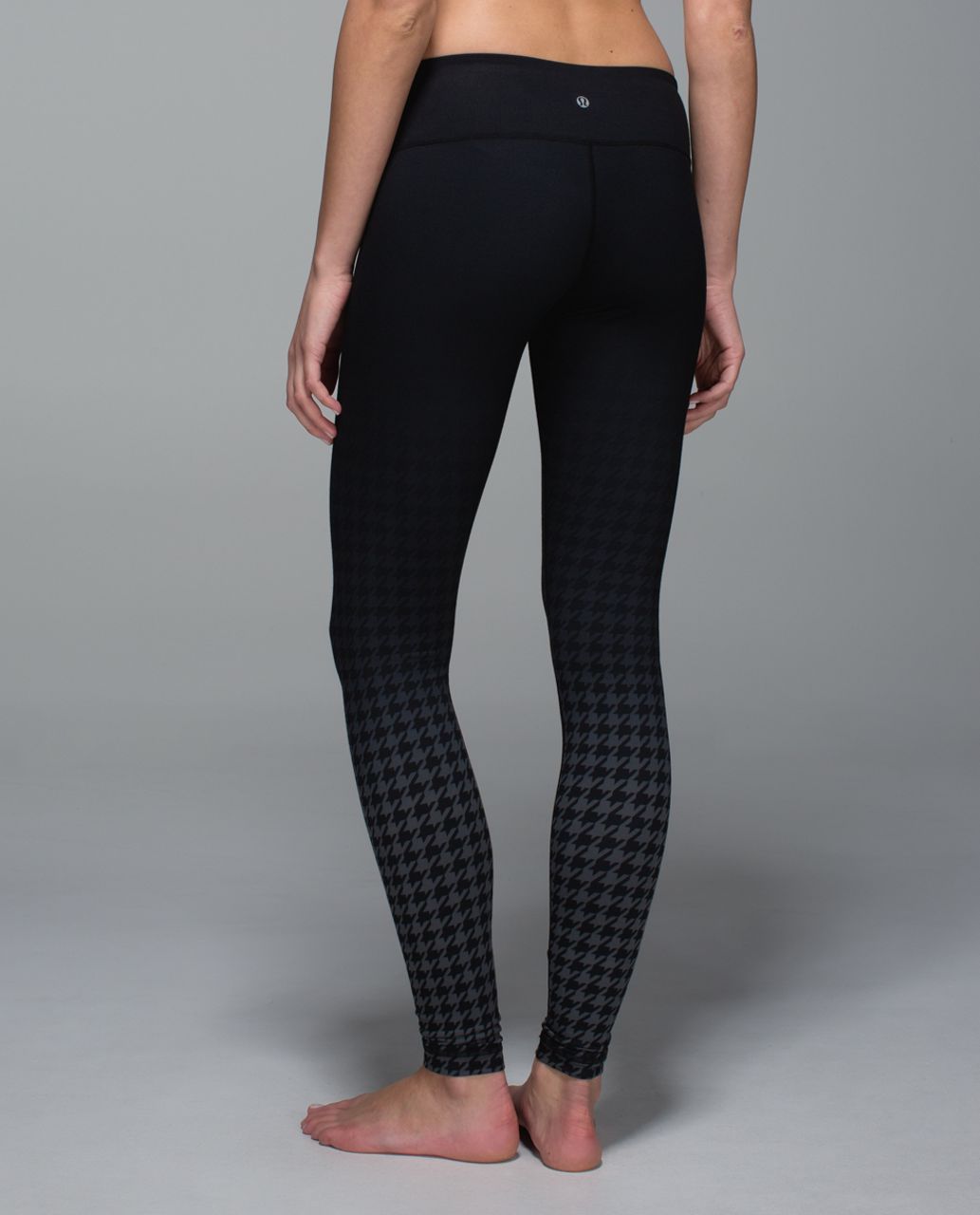 Lululemon Wunder Under Pant *Textured - Black / Deep Coal - lulu fanatics