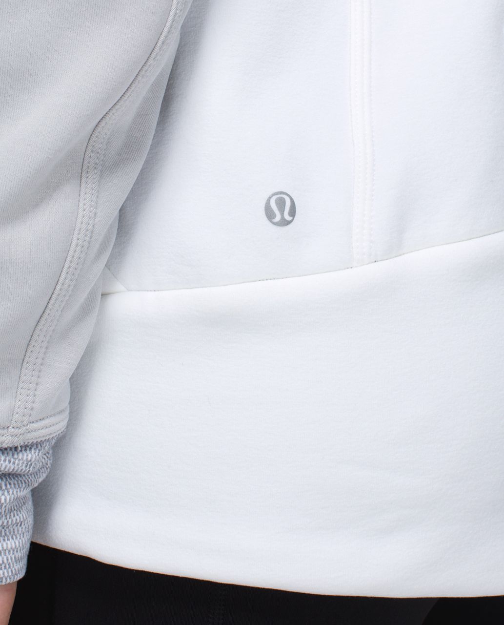 Lululemon Stretch-It Out Hoodie - White / Heathered Silver Spoon