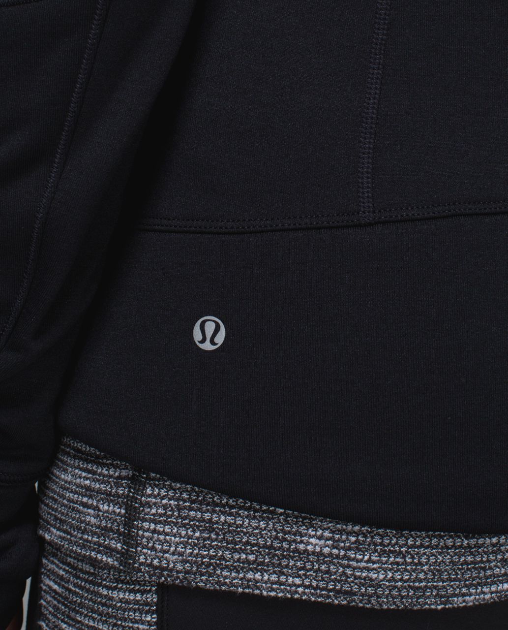 Lululemon Snug Sprinter Jacket - Heathered Black /  Black