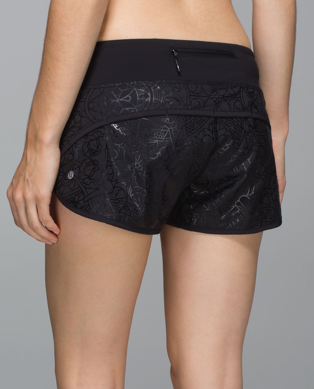 Lululemon Run: Breeze By Short - Black - lulu fanatics