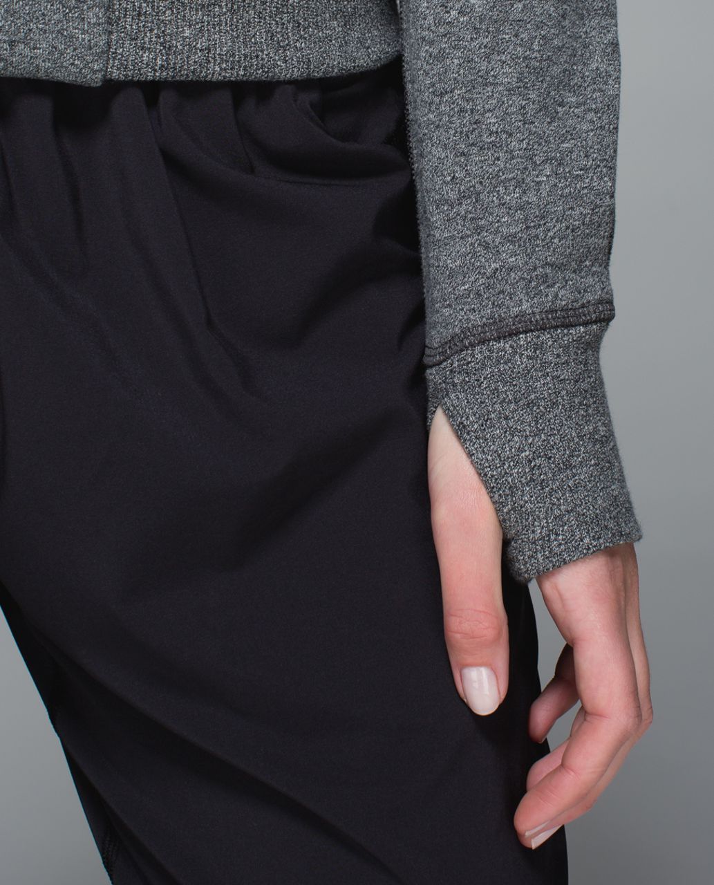 Lululemon Hug It Out Jacket - Heathered Speckled Black