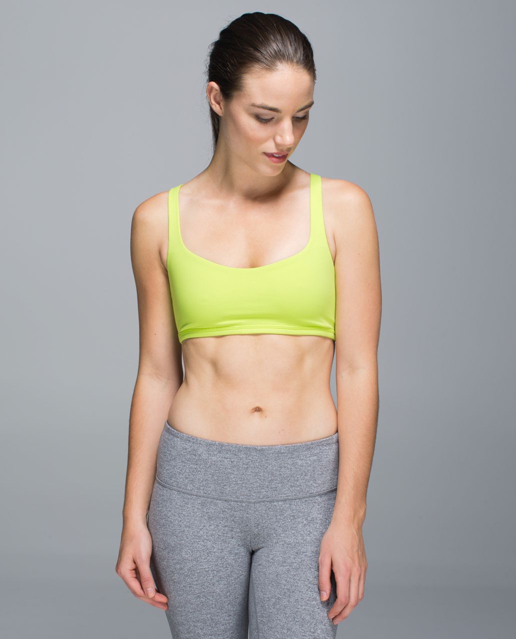 Lululemon Free To Be Bra - Brisk Lime