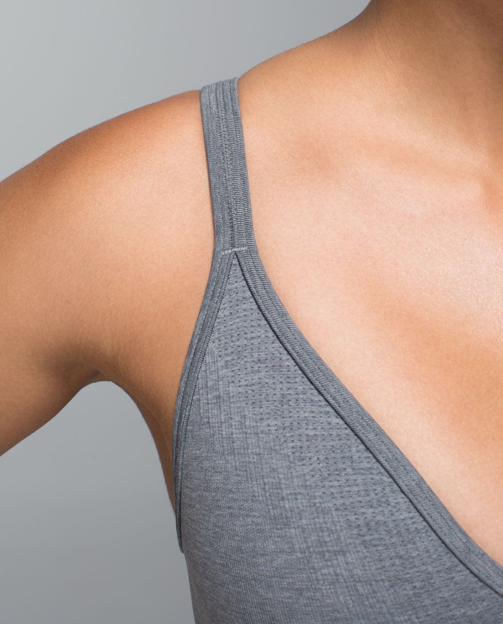 Lululemon Seamlessly Plunge Bra - Heathered Slate