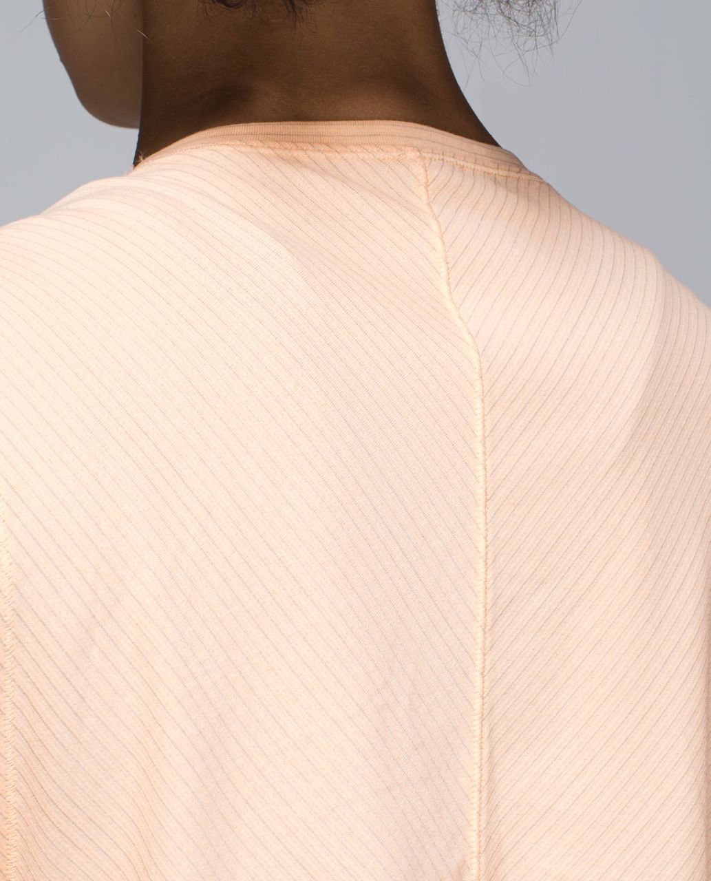 Lululemon Yogi Muscle Tee - Heathered Peach Fuzz