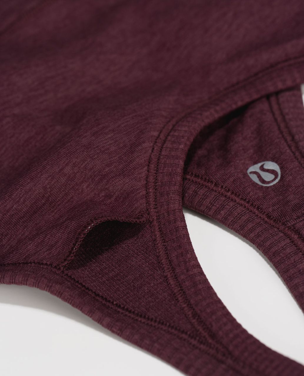 Lululemon Ebb To Street Tank (First Release) - Heathered Bordeaux Drama