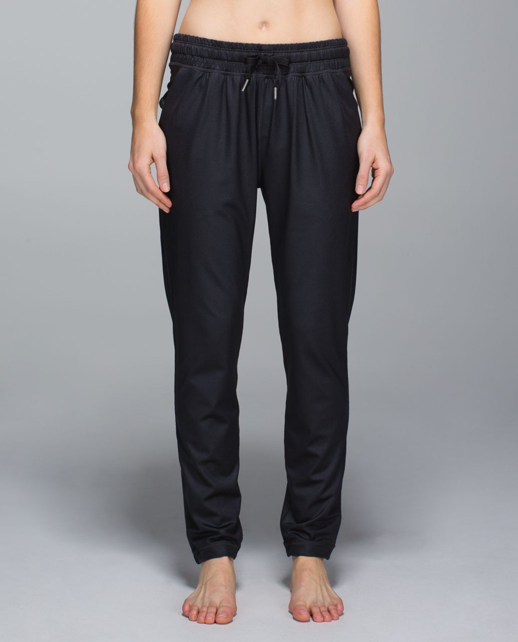 Lululemon Embrace Crop - Heathered Deep Coal / Deep Coal - lulu fanatics