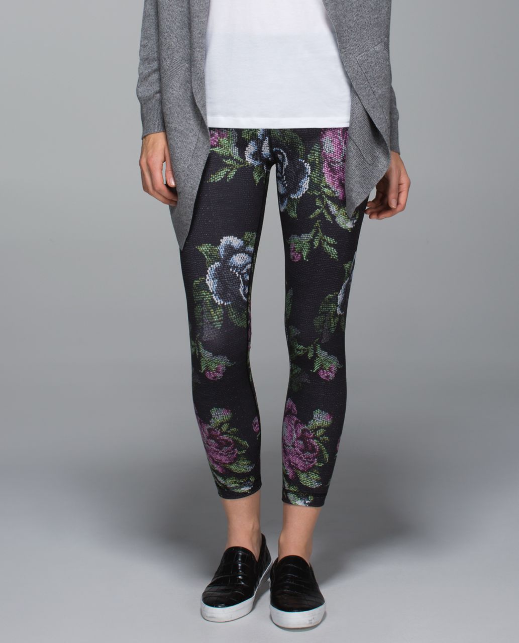 Lululemon High Times Pant *Full-On Luon - Garden Party Smooth Silver Multi