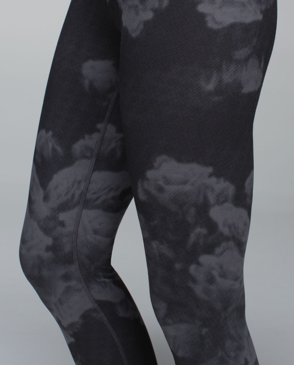 Lululemon Wunder Under Pant *Full-On Luon (Roll Down) - Dream Rose Deep Coal Light