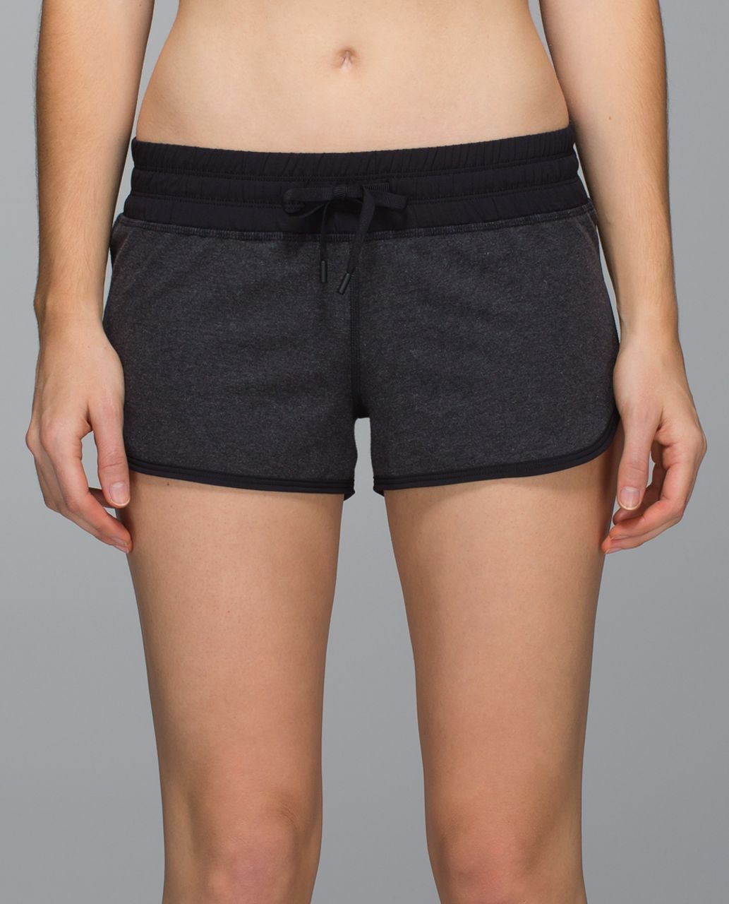 Lululemon Breezy Short - Heathered Black /  Black