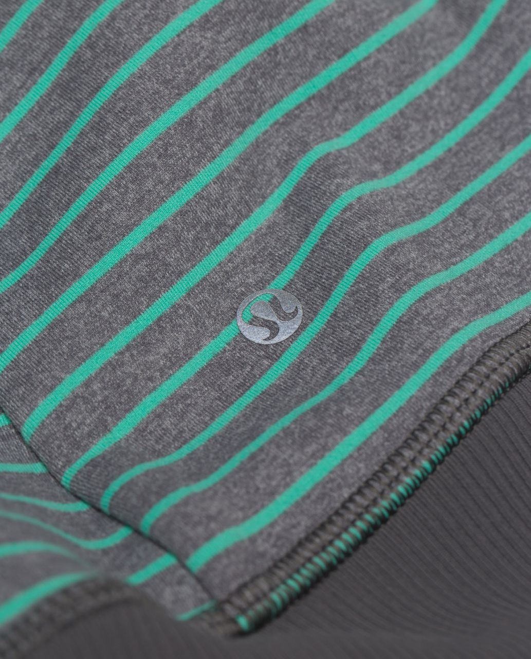 Lululemon Run With Me Toque - Parallel Stripe Menthol Heathered Slate / Heathered Slate / Slate