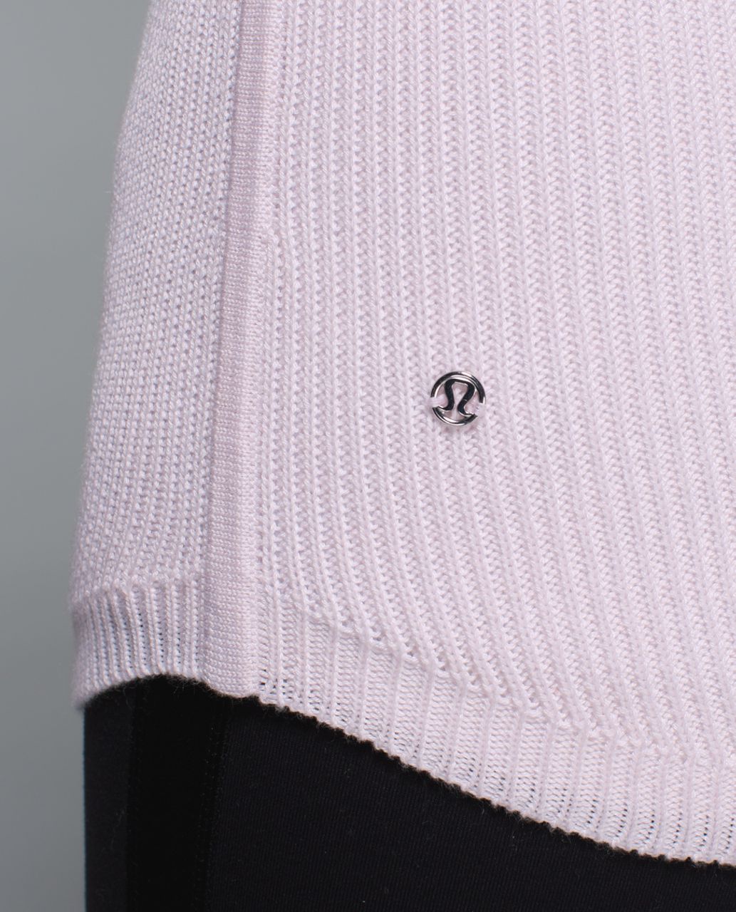 Lululemon Cabin Yogi Long Sleeve - Neutral Blush / Heathered White