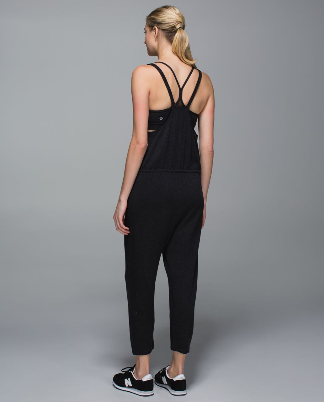 Lululemon Cabin Onesie - Heathered Black - lulu fanatics