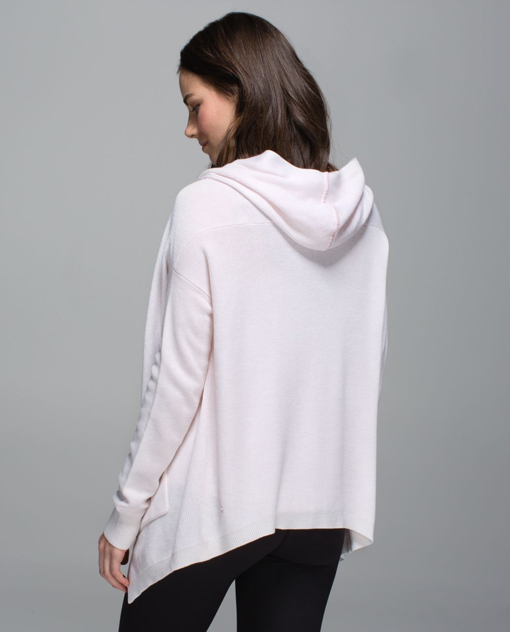 Lululemon Cabin Yogi Wrap - Heathered White / Neutral Blush