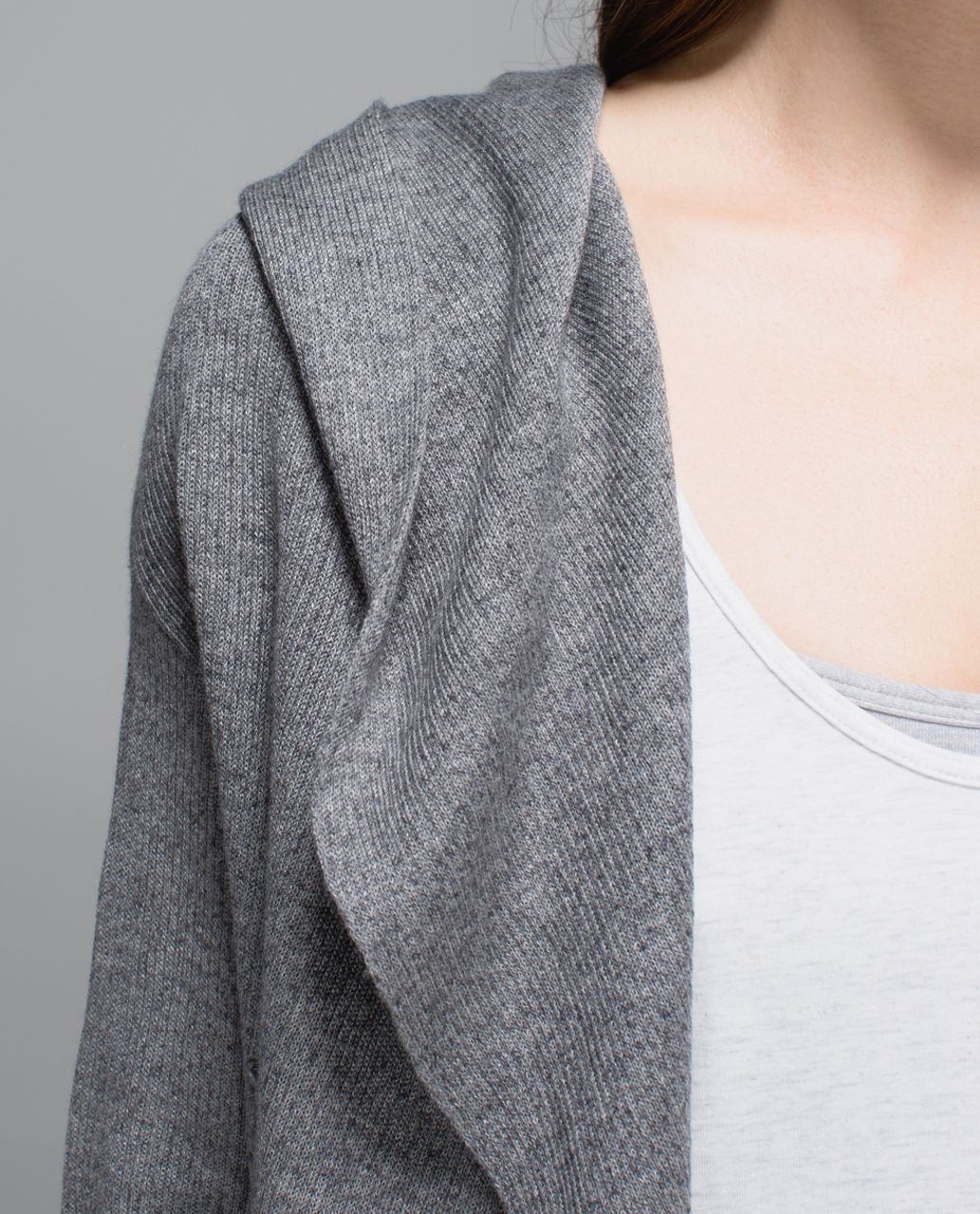 Lululemon Cabin Yogi Wrap - Heathered Medium Grey / Slate