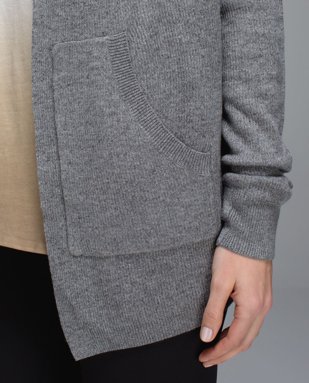 Lululemon Cabin Yogi Wrap - Heathered Medium Grey / Slate