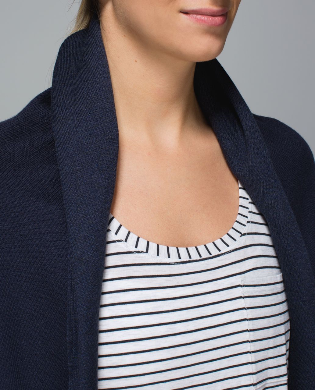 Lululemon Cabin Yogi Wrap - Inkwell / Heathered Inkwell