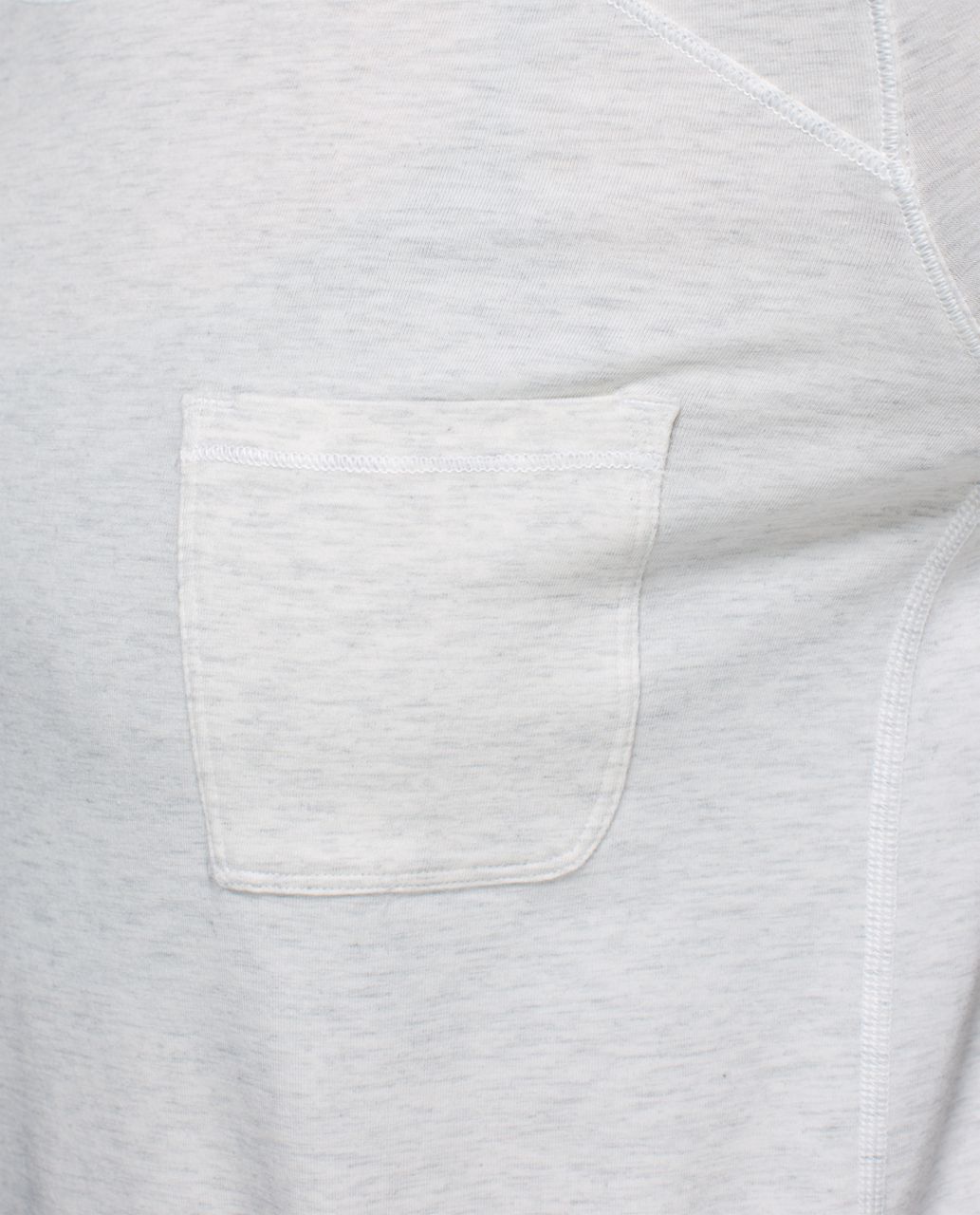 Lululemon Find Your Zen Long Sleeve - Heathered White