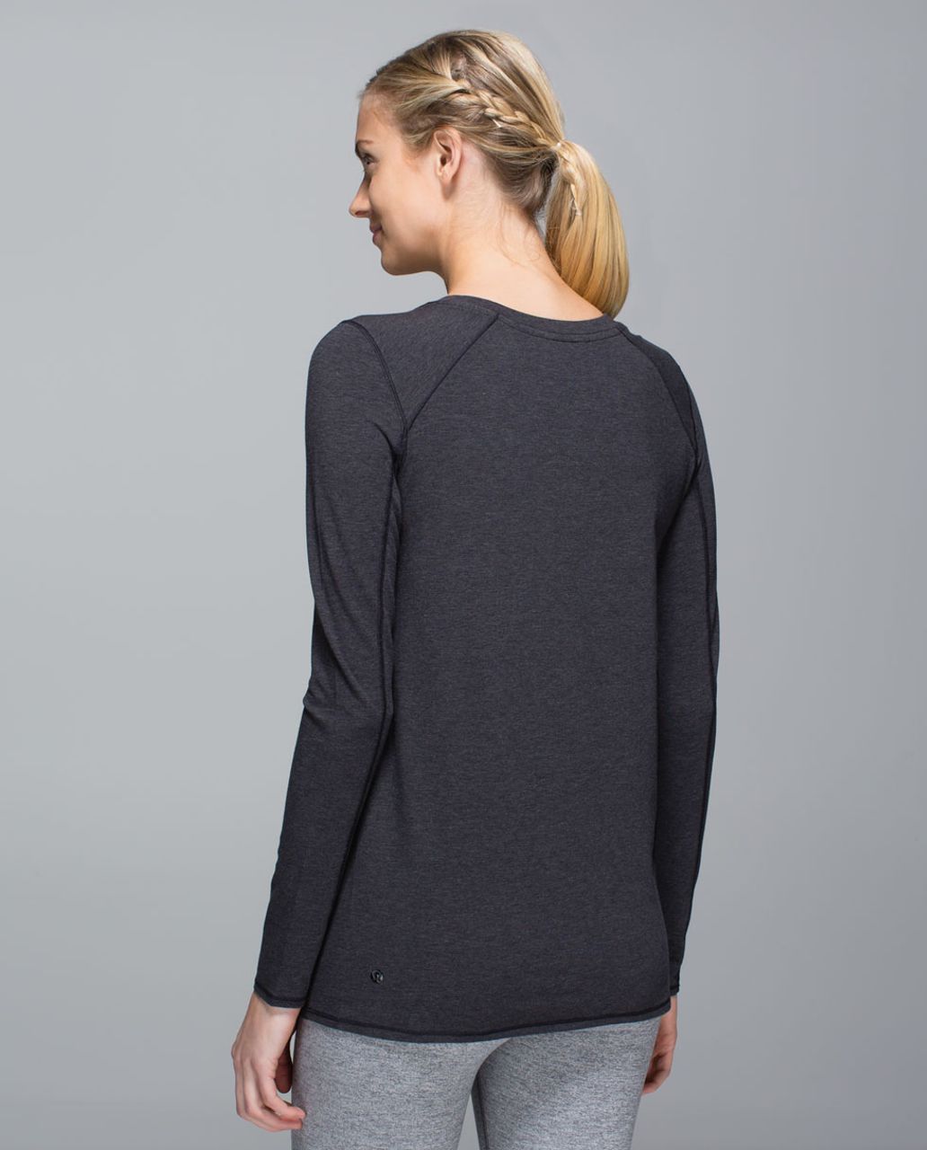 Lululemon Find Your Zen Long Sleeve - Heathered Black