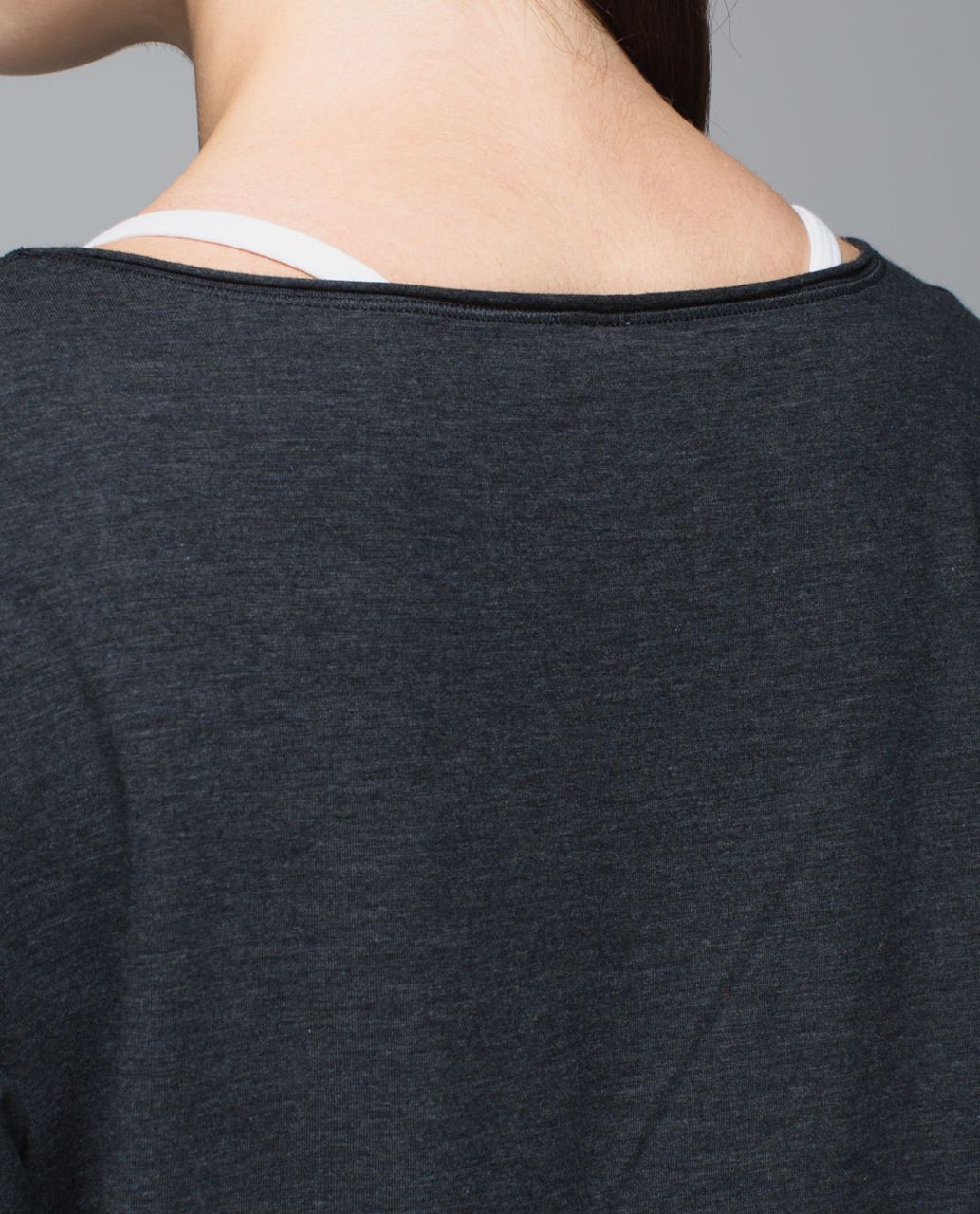 Lululemon Ravi Tee - Heathered Black