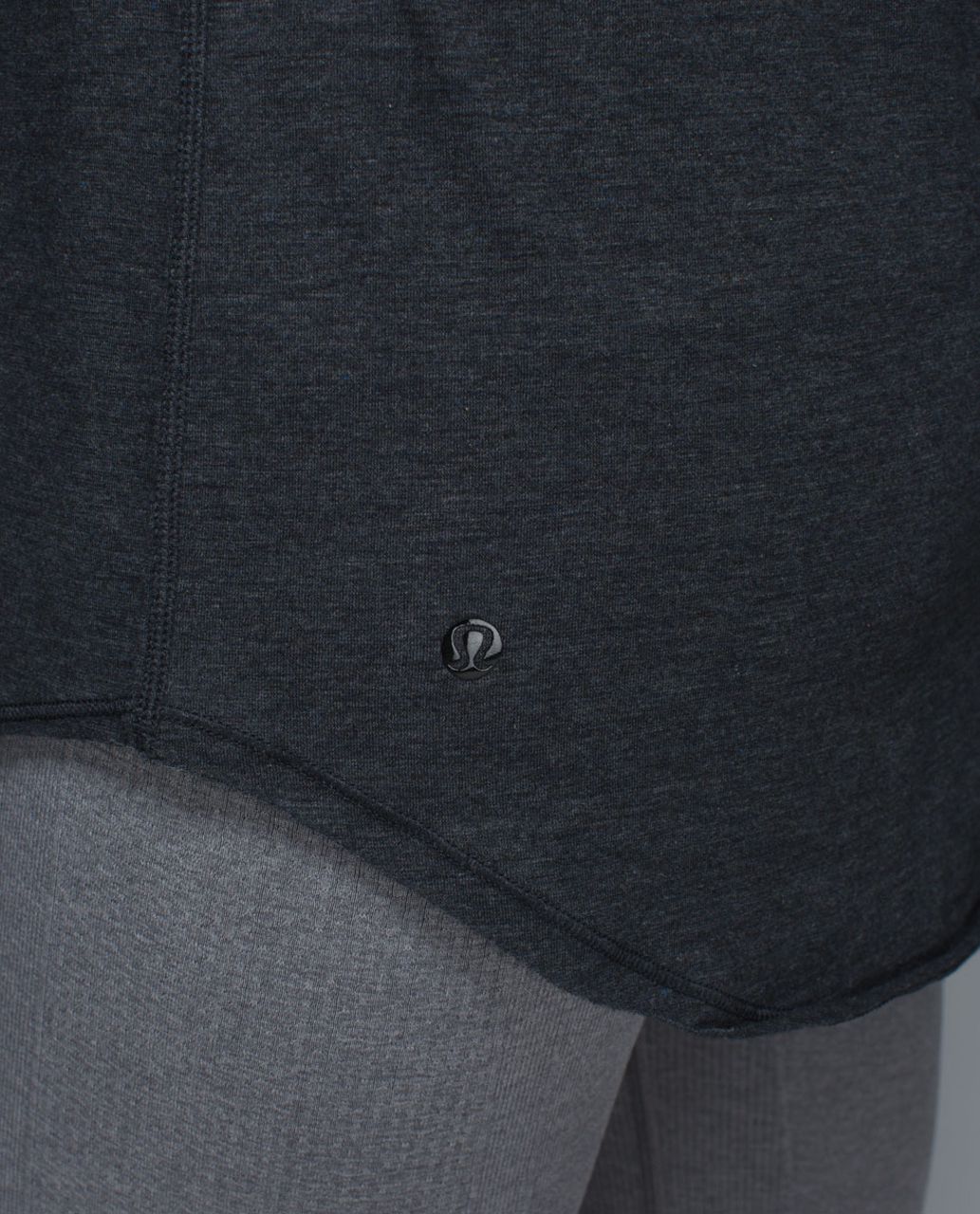 Lululemon Ravi Tee - Heathered Black