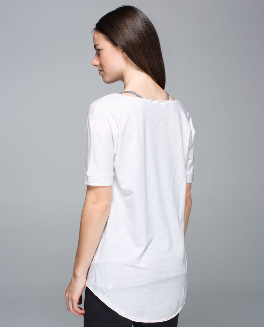 Lululemon Ravi Tee - Heathered White