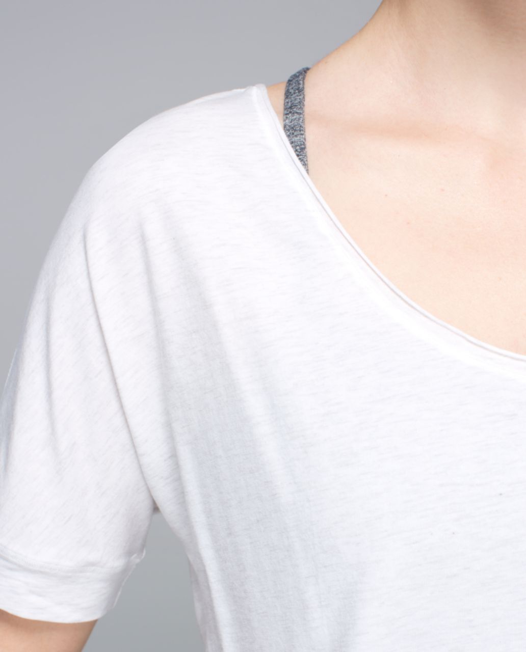 Lululemon Ravi Tee - Heathered White