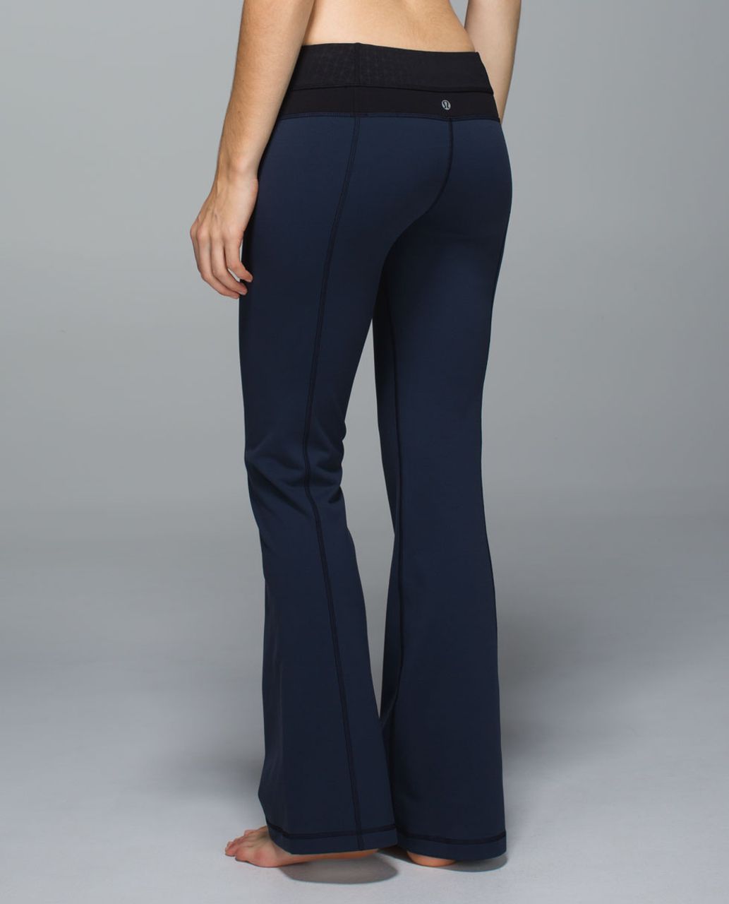 Lululemon Groove Pant III (Tall) *Full-On Luon - Black / Deep Green / Sea  Mist - lulu fanatics