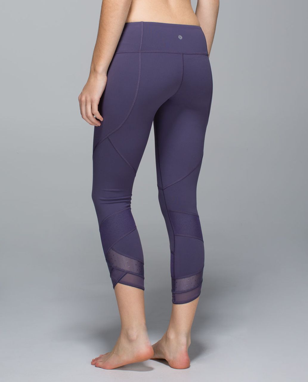 Lululemon Emerge Renewed Crop Nightfall Purple Leggings