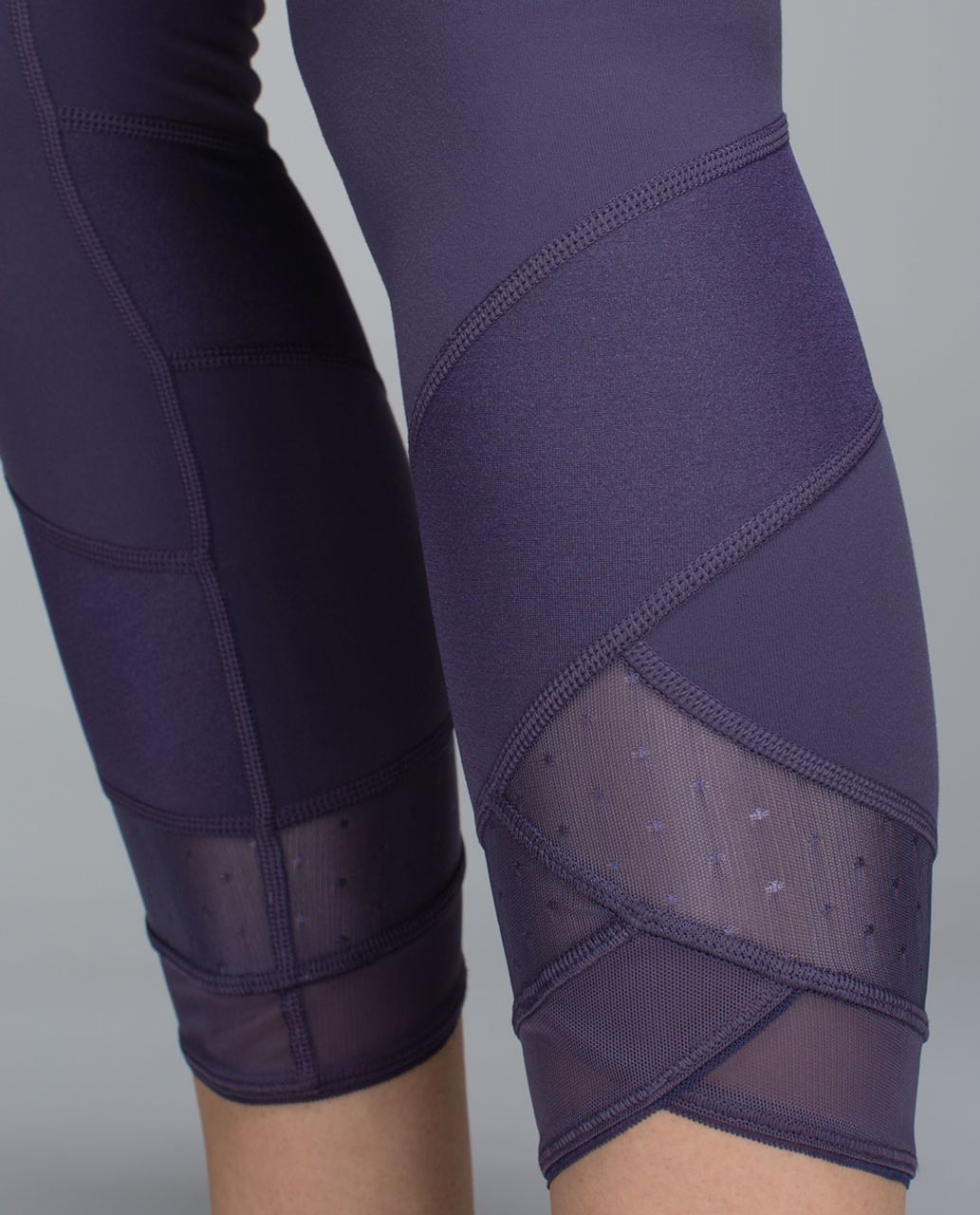 Lululemon Emerge Renewed Crop Nightfall Purple Leggings