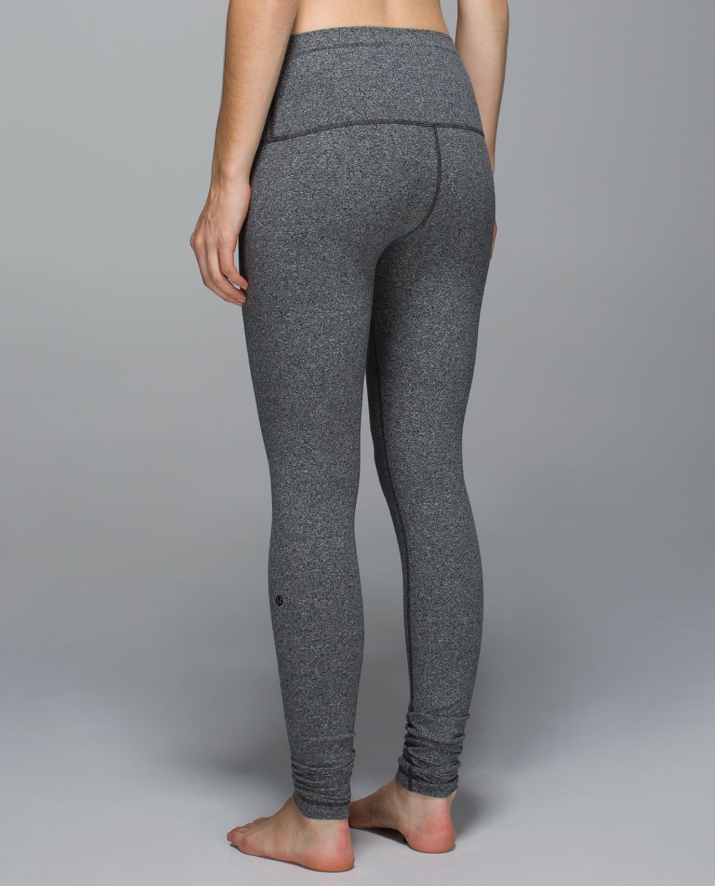 Lululemon Wunder Under Pant (Roll Down) *Cotton - Heathered Medium