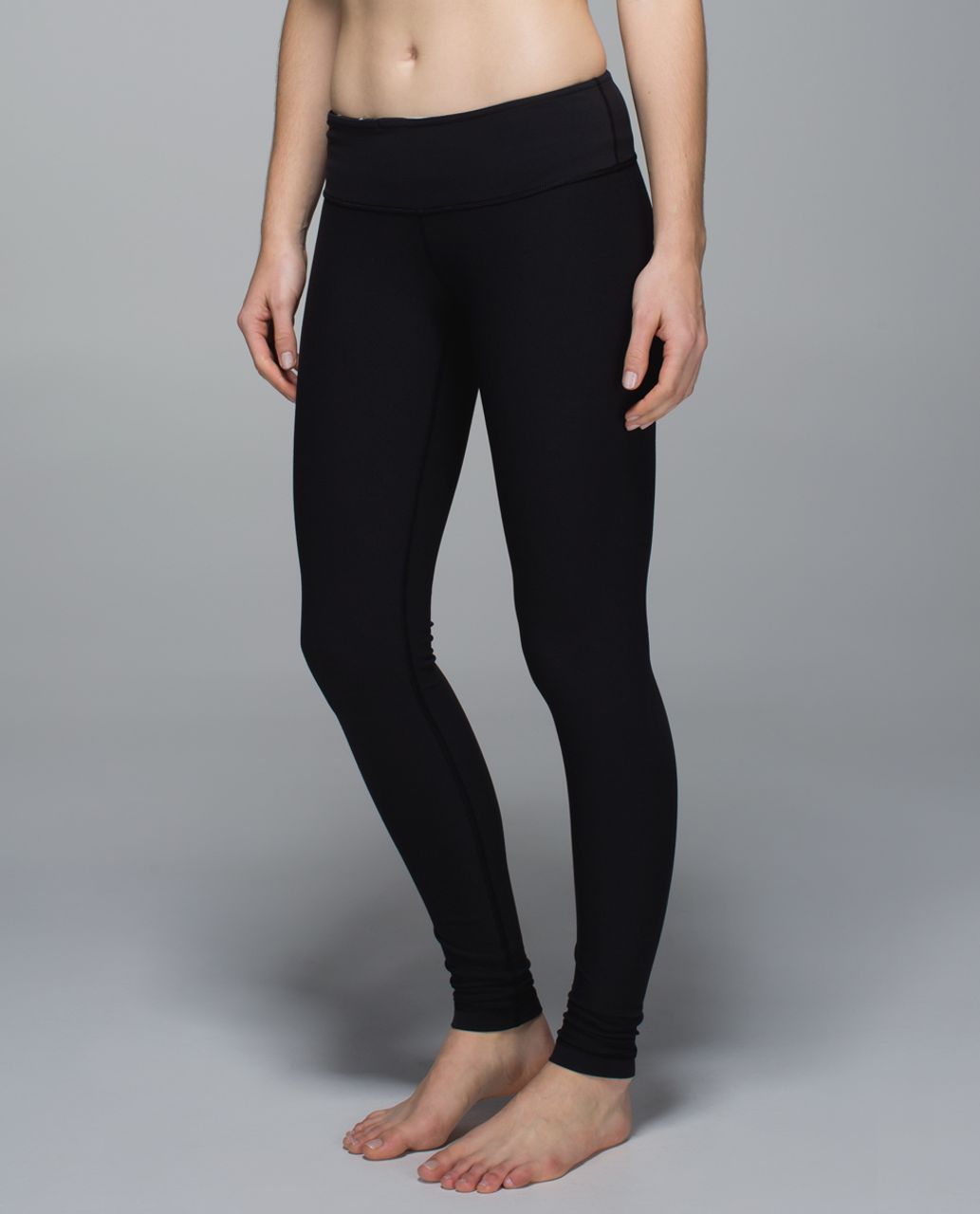 Lululemon Wunder Under Pant *Full-On Luon - Black / Wi14 Quilt 3