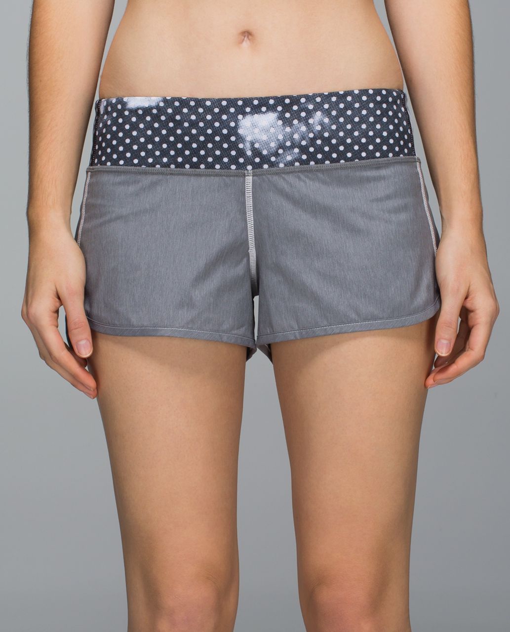 Lululemon Run:  Speed Short *2-way Stretch - Slate / Soot Light / Ambient Grey / Dottie Dream Rose Neutral Blush Black