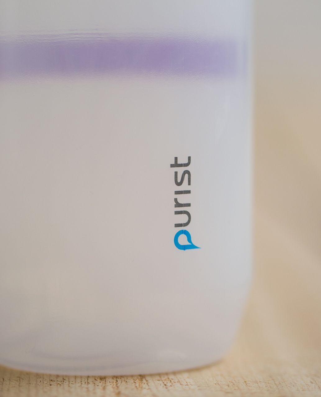 Lululemon Purist Cycling Water Bottle - Your Pace Or Mine Guava Lava Ultra Violet