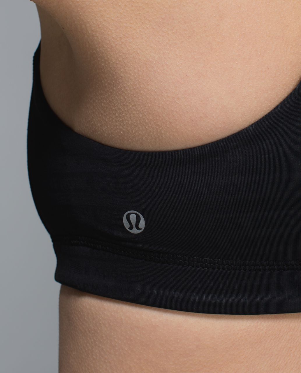 Lululemon All Sport Bra - Classic Manifesto Embossed Black