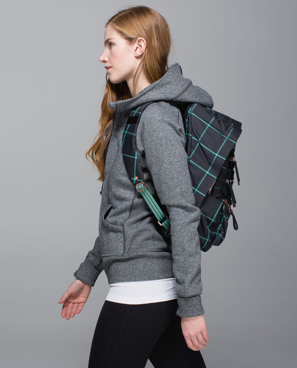 Lululemon Everyday Backpack 2.0 23l In Rainforest Green/black