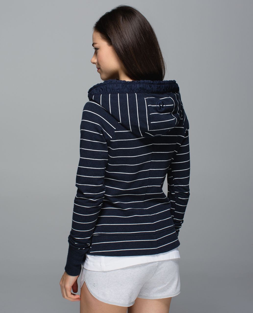 Lululemon Movement Jacket - Lookout Stripe Heathered Inkwell