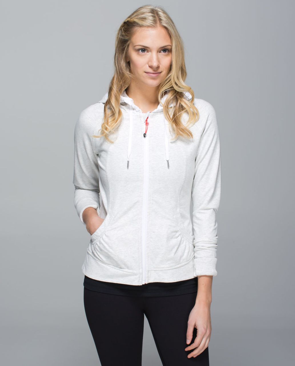 Lululemon Movement Jacket - Heathered White /  White