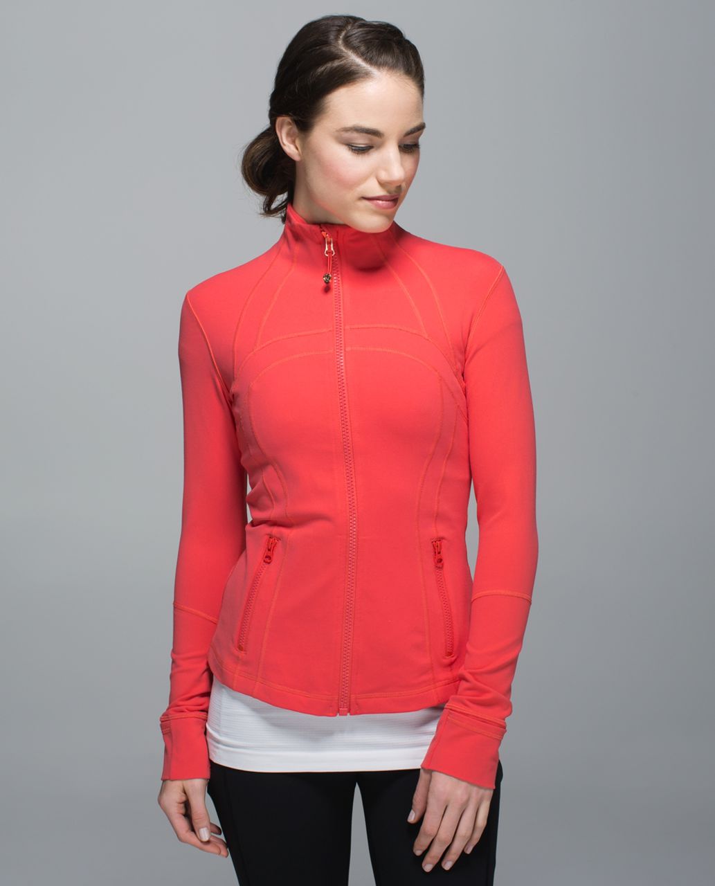 Lululemon Define Jacket - Heathered Paris Pink / Paris Pink - lulu fanatics