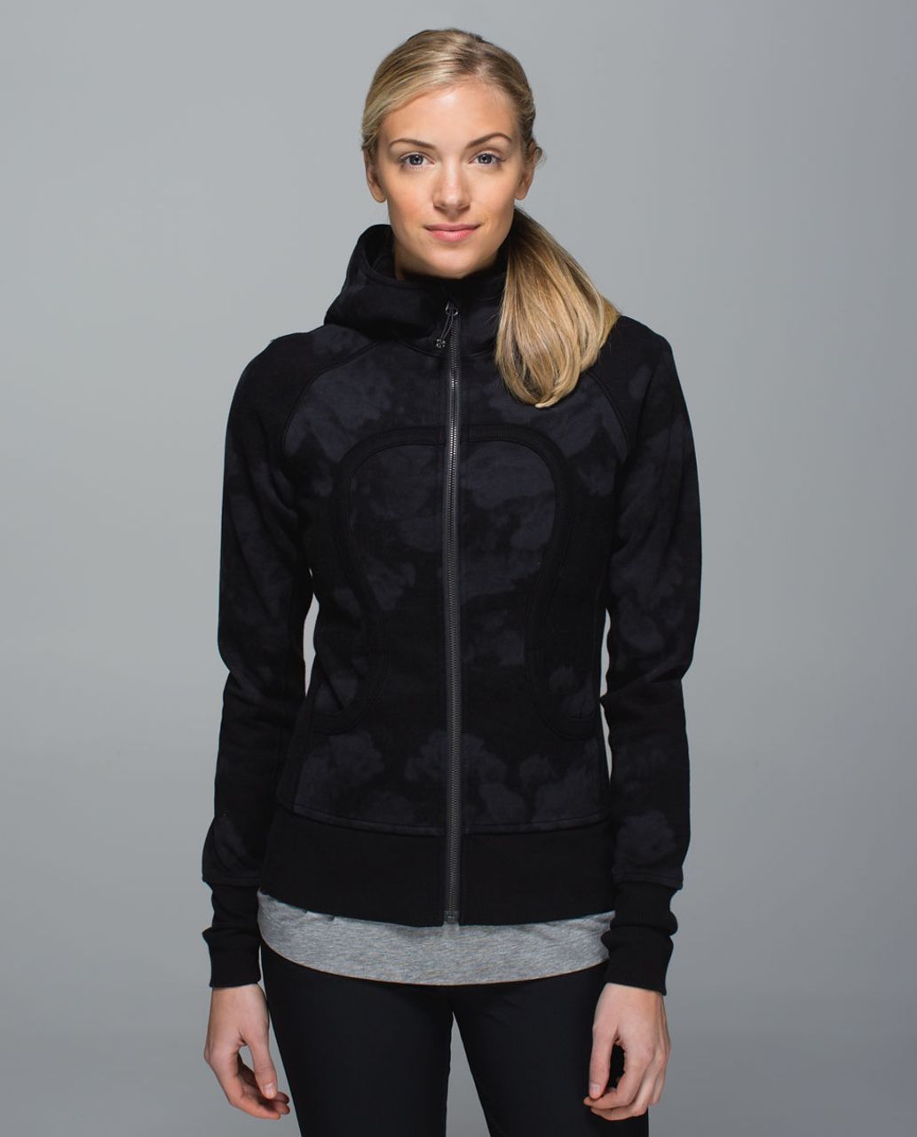 Lululemon Scuba Hoodie II - Dream Rose Deep Coal Black / Deep Coal