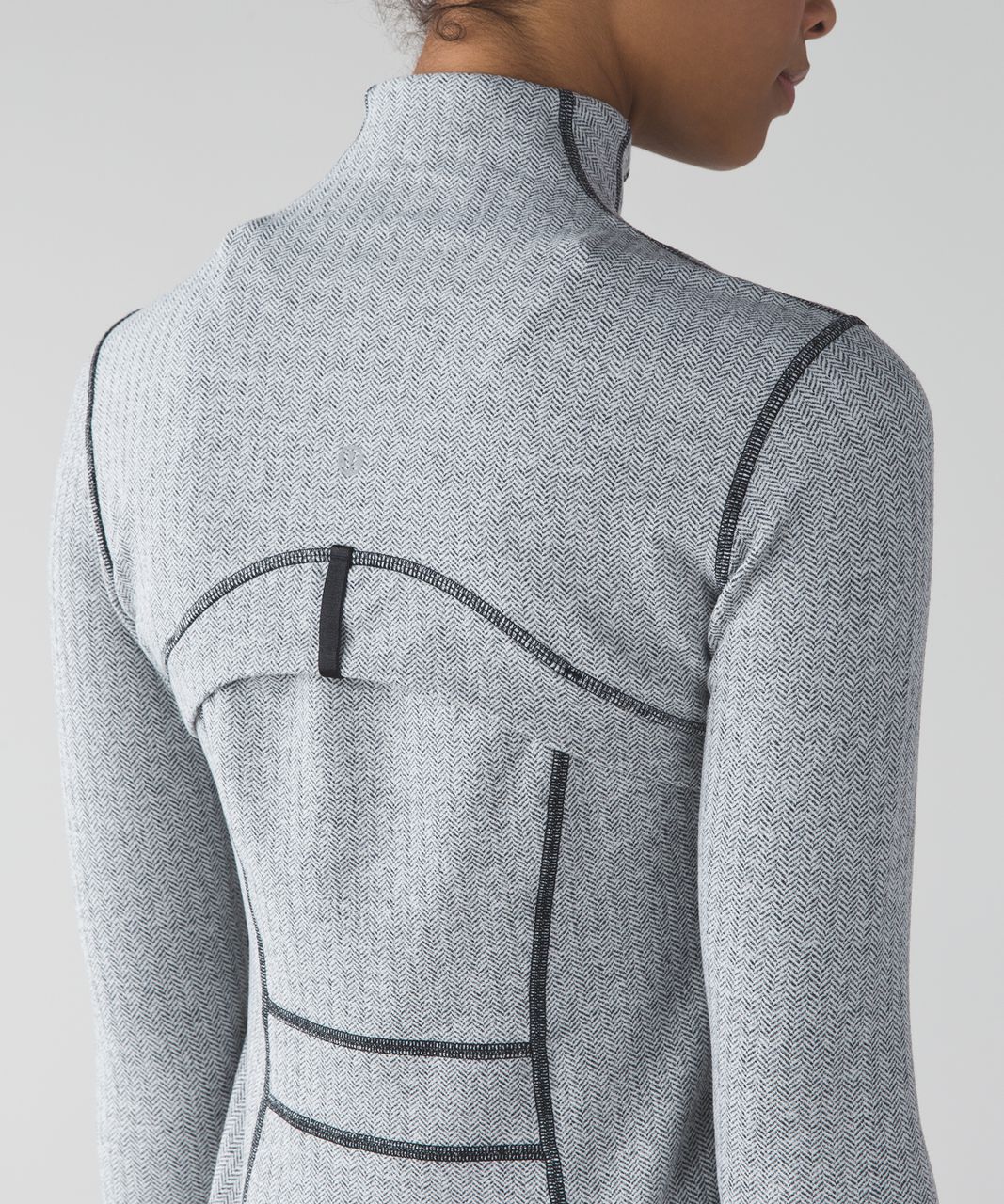 LULULEMON DEFINE JACKET Heathered Herringbone Heathered Slate Black Size 6  £65.99 - PicClick UK