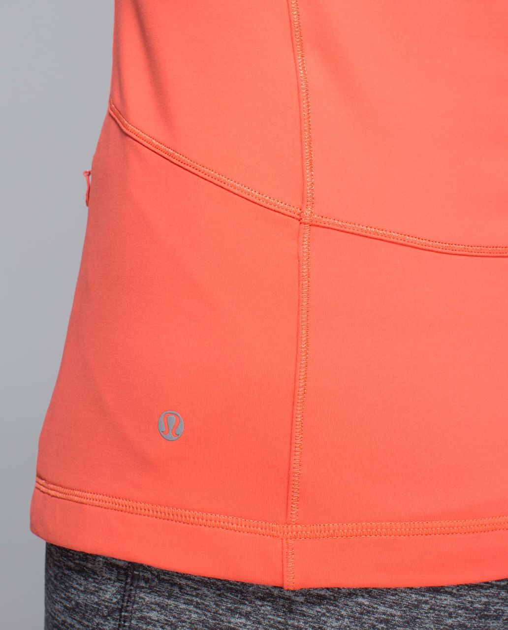 Lululemon Race With Grace 1/2 Zip II - Atomic Red