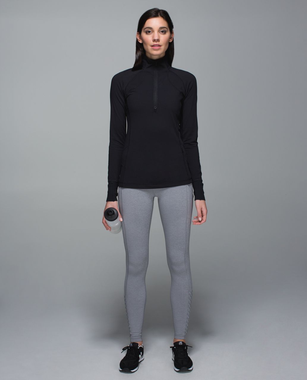 Grace Vinyasa Yoga Racerback - Black Cozy