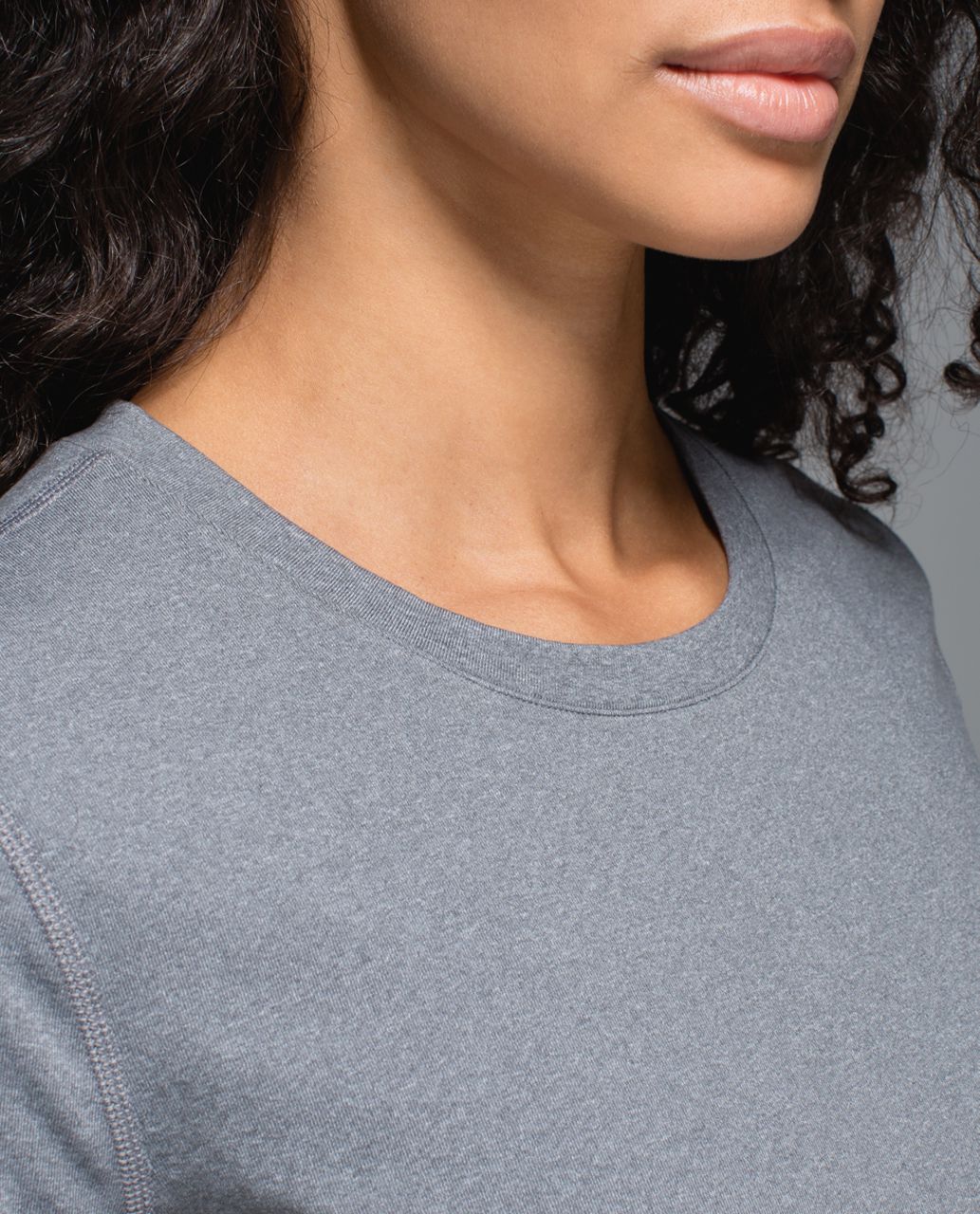 Lululemon Back Up Long Sleeve - Heathered Slate