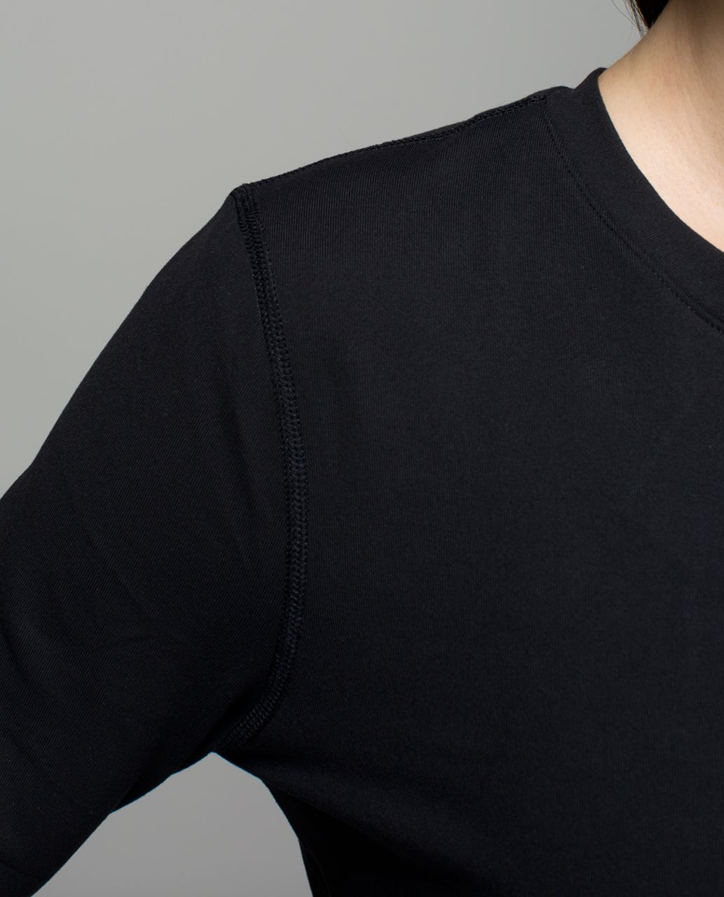 Lululemon Back Up Long Sleeve - Black