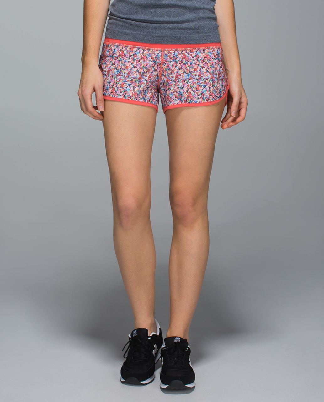 lululemon floral speed shorts